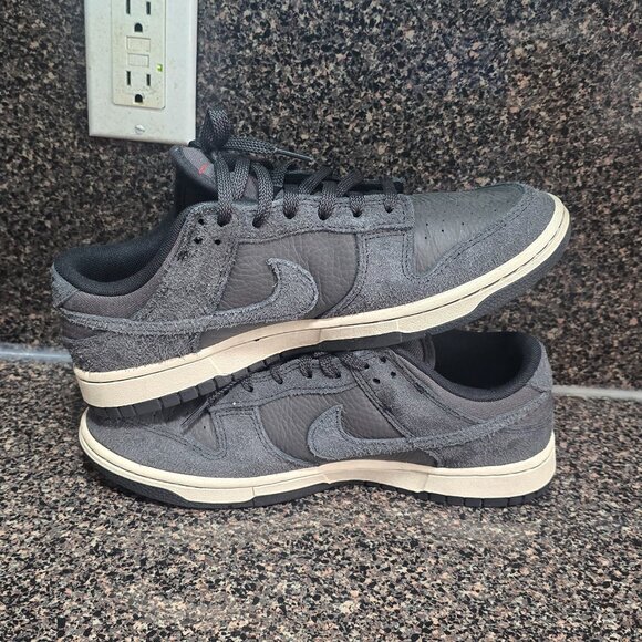 Nike Dunk Low Premium Black Off Noir Size 9M, HF3145-001 - Picture 10 of 11